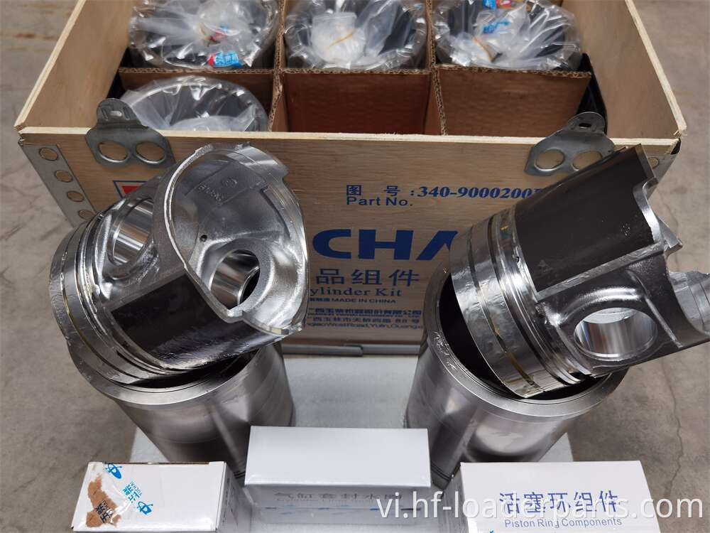Bộ dụng cụ lót piston và xi lanh Yuchai Four phù hợp cho XCMC Piston and cylinder liner kit Yuchai four matching for XCMC